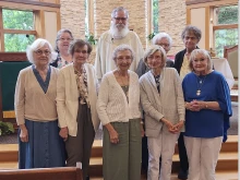 Widows who are members of the Widows of Prayer gather together in community in various parts of the country. The group is headquartered in the Diocese of Green Bay, Wisconsin, and has grown since its founding in 1994 from five widows to 60, with eight candidates currently in discernment.