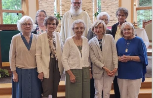 Widows who are members of the Widows of Prayer gather together in community in various parts of the country. The group is headquartered in the Diocese of Green Bay, Wisconsin, and has grown since its founding in 1994 from five widows to 60, with eight candidates currently in discernment. Credit: Photo courtesy of Widows of Prayer