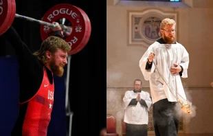 Will Heller is a 21-year-old weightlifting phenom from Toledo, Ohio who now has his sights on becoming a Catholic priest. Credit: Will Heller/USA Weightlifting/The U.P. Catholic