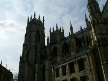 York Minster, the seat of the archbishop of York, one of the two archbishops within the Church of England.