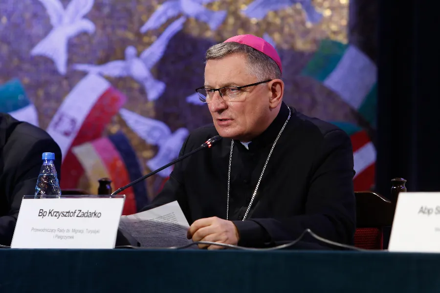 Bishop Krzysztof Zadarko, chairman of the Polish bishops’ council for migration, tourism, and pilgrimages.?w=200&h=150