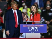 “It is easy to get distracted or misled by propaganda, emotional manipulation, and distortion of the truth,” U.S. Shadow Sen. Zoraida Buxó, R-Puerto Rico, told the Trump campaign rally crowd in heavily Hispanic Allentown, Pennsylvania, on Oct. 29, 2024. “Watch out and stay focused on what is truly important when you go to cast your vote,” she urged.